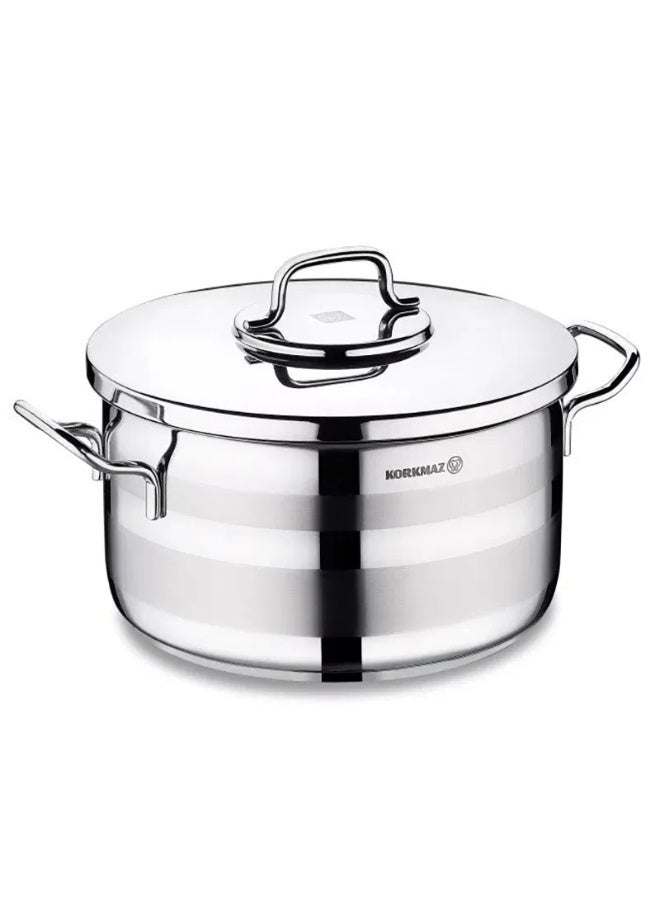 Korkmaz Astra steel pot, size 24